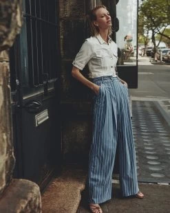 Veronica Beard Maliyah Striped Wide-Leg Pant -Veronica Beard 0J3A7481a 4861d855 11d0 44ed bbde a920928cefe7