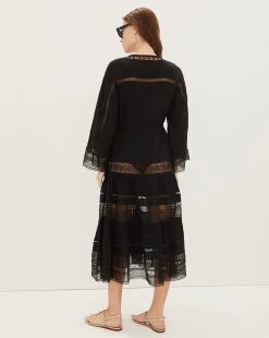 Veronica Beard Minoru Cotton Dress -Veronica Beard 2302co8420537 blk product 04 9c116f6b