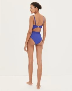 Veronica Beard Aniston Swimsuit -Veronica Beard 2302sw176552 electricblue product 04 65926c18