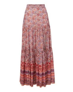 Veronica Beard Serence Paisley Skirt -Veronica Beard 2302vo0173214 5468e7e8