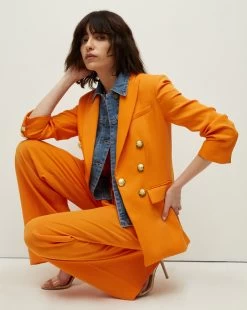 Veronica Beard Robinne Pant 9 Veronica Beard Robinne Pant -Veronica Beard 2304CP1910445 HOTORANGE PRODUCT 05 fa771f1a e436 4039 812a dcf190e42527