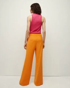 Veronica Beard Robinne Pant 8 Veronica Beard Robinne Pant -Veronica Beard 2304CP196472 HOTORANGE PRODUCT 03