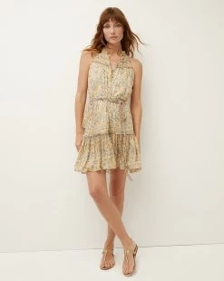 Veronica Beard Dria Paisley Minidress