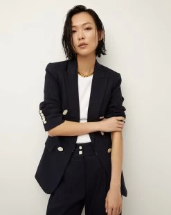 Veronica Beard Bexley Linen Dickey Jacket