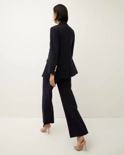 Veronica Beard Bexley Linen Dickey Jacket -Veronica Beard 2304LN141540 NAVY PRODUCT 05