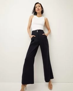 Veronica Beard Kuna Linen Pant