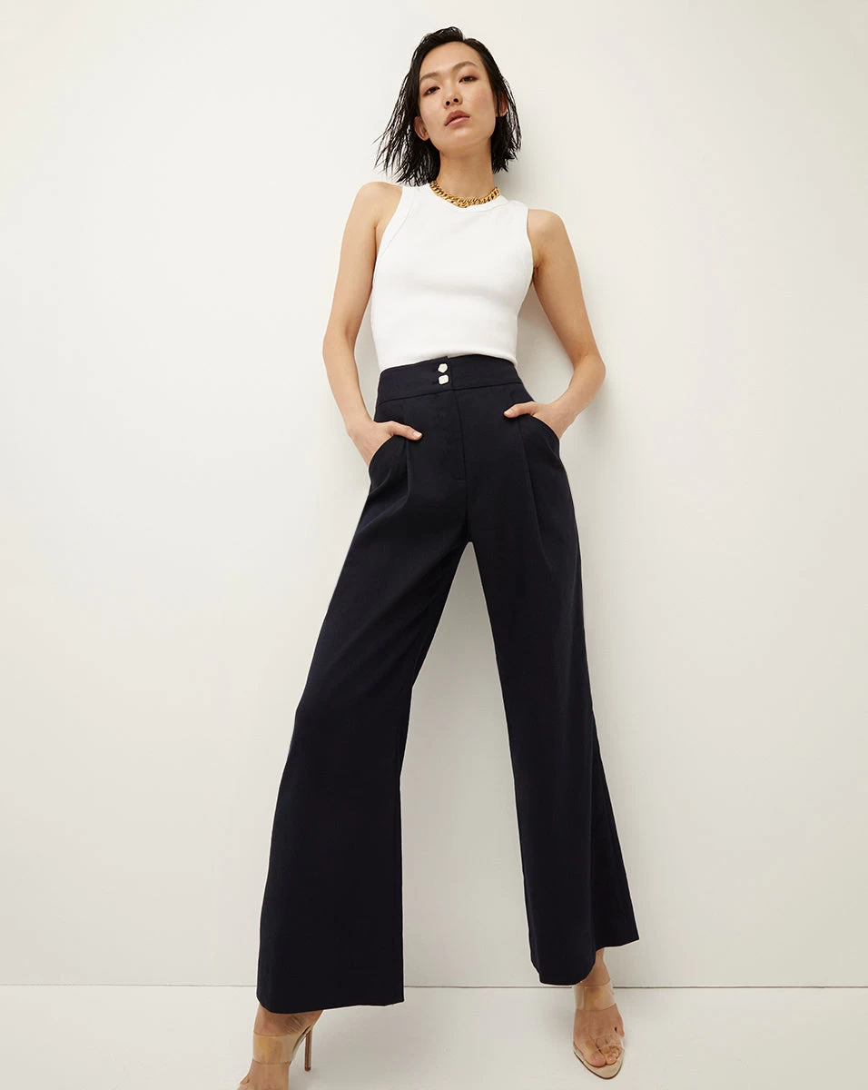 Veronica Beard Kuna Linen Pant 1 Veronica Beard Kuna Linen Pant