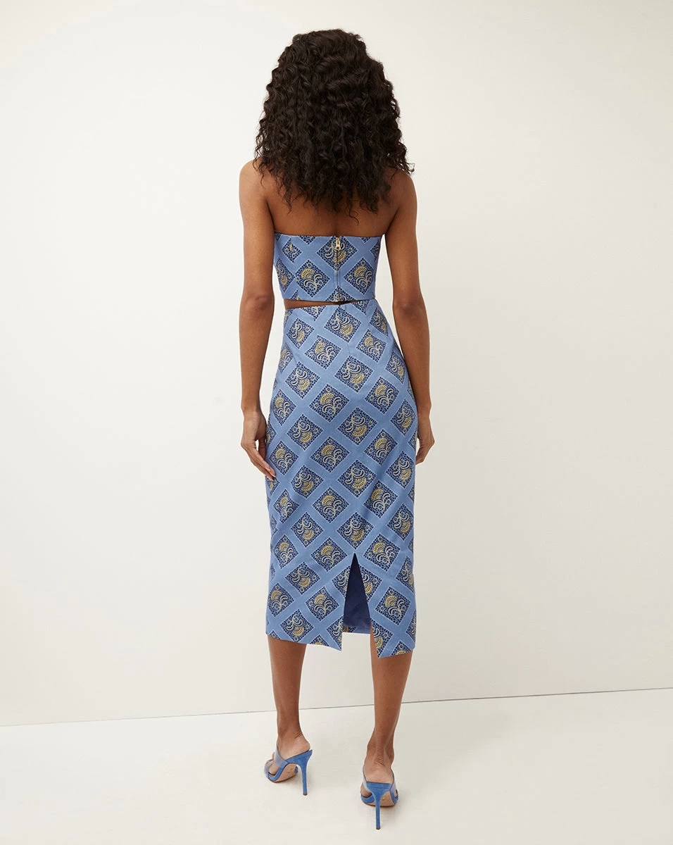 Veronica Beard Ziene Linen Top 4 Veronica Beard Ziene Linen Top - Image 4