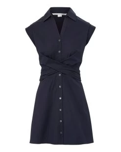 Veronica Beard Nagano Shirtdress -Veronica Beard 2304SCP20576 NAVY