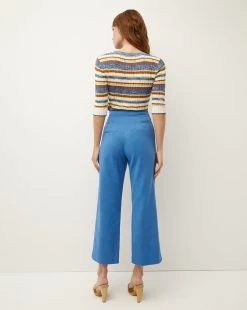 Veronica Beard Dova Pant -Veronica Beard 2304SU496449 AZUREBLUE PRODUCT 04