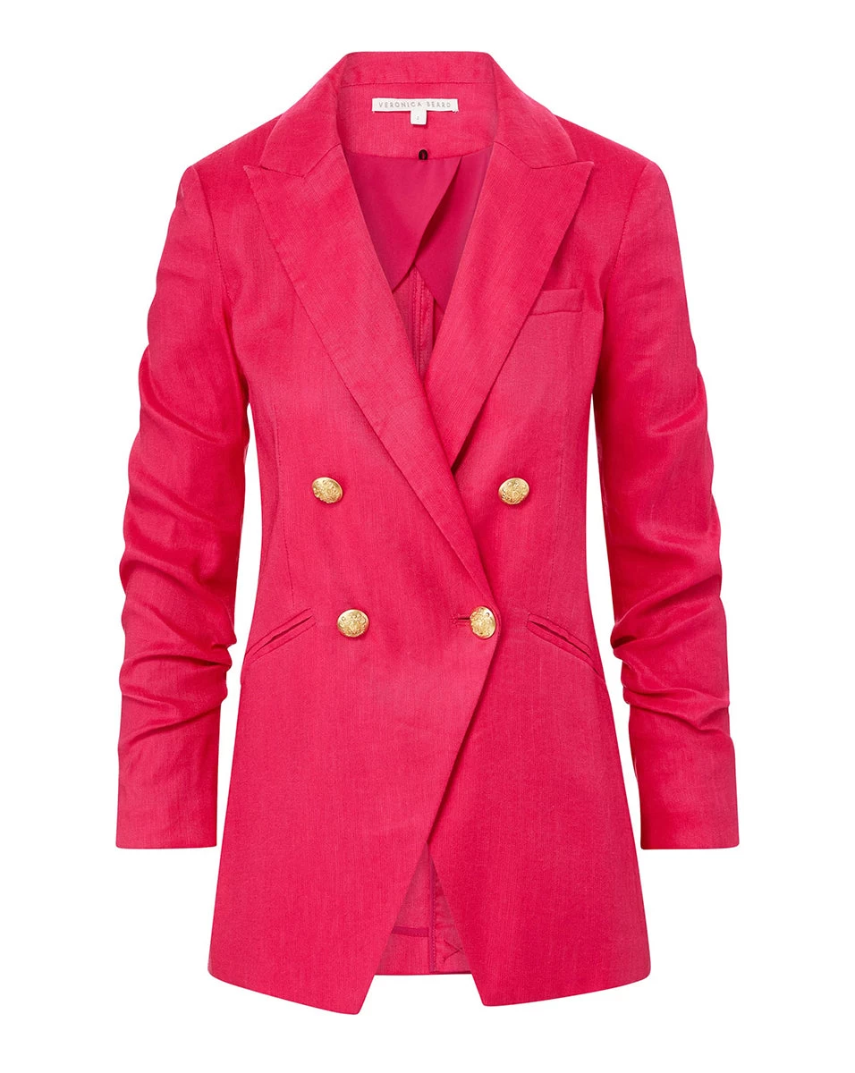 Veronica Beard Hirsh Linen Dickey Jacket 7 Veronica Beard Hirsh Linen Dickey Jacket - Image 7