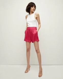 Veronica Beard Velia Linen Short