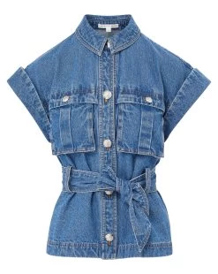 Veronica Beard Vistola Jean Jacket -Veronica Beard 2305NV00510478