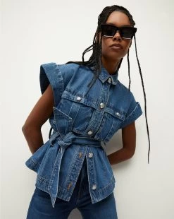 Veronica Beard Vistola Jean Jacket