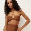 Veronica Beard Malti Halter Bikini Top