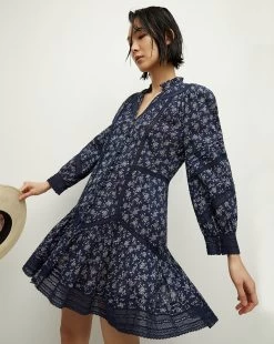 Veronica Beard Nayari Cotton-Voile Dress