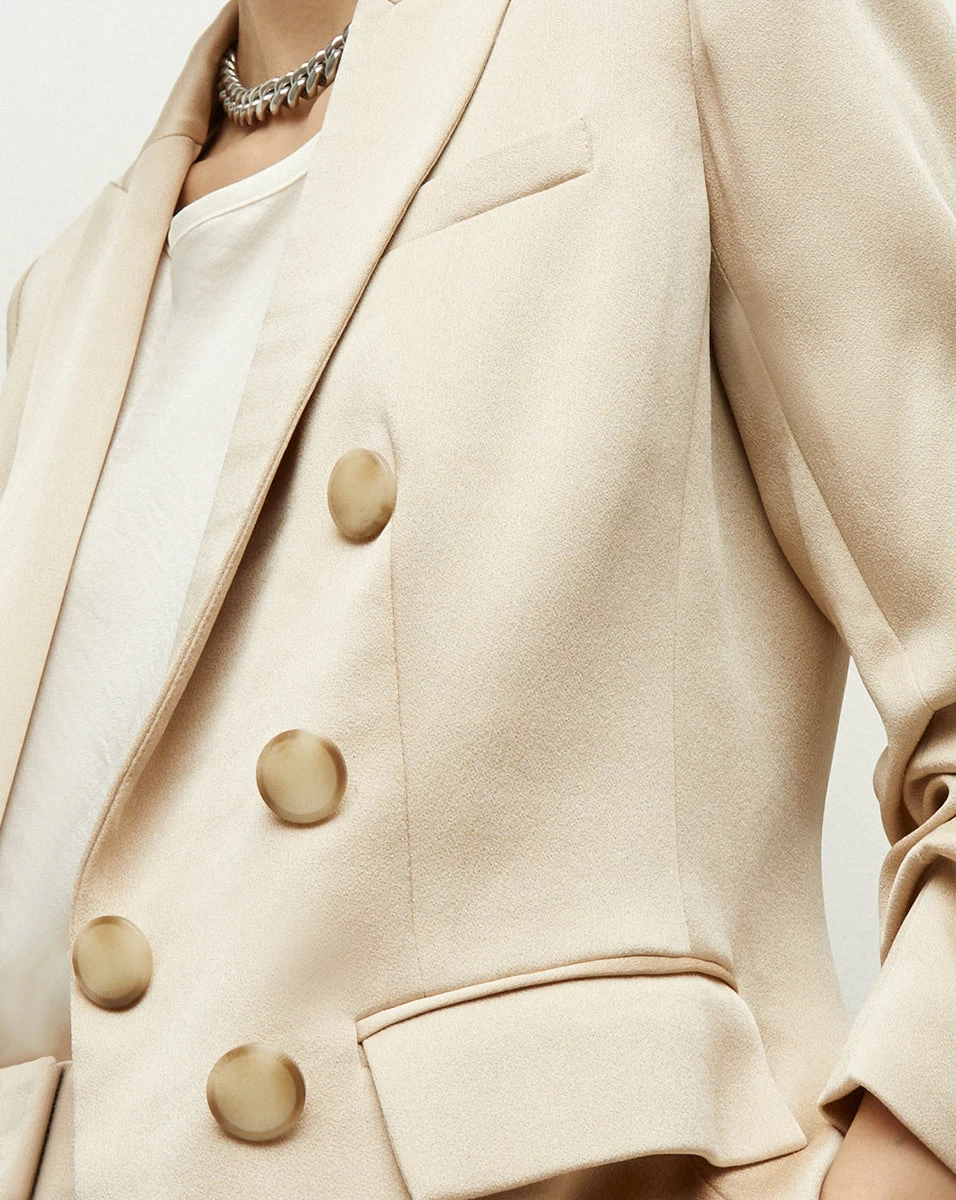 Veronica Beard Tomi Satin Dickey Jacket 3 Veronica Beard Tomi Satin Dickey Jacket - Image 3