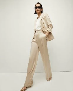 Veronica Beard Robinne Pant 7 Veronica Beard Robinne Pant -Veronica Beard 2306CR0046472 SAND PRODUCT 03