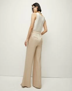 Veronica Beard Robinne Pant 8 Veronica Beard Robinne Pant -Veronica Beard 2306CR0046472 SAND PRODUCT 04