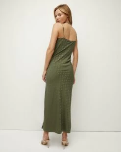 Veronica Beard Chapel Silk Jacquard Dress -Veronica Beard 2306JQ2020643 BRIGHTARMY PRODUCT 04