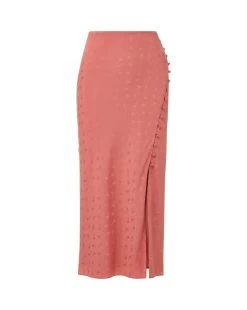 Veronica Beard Franconia Silk Jacquard Skirt -Veronica Beard 2306JQ2030330 FADEDROSE