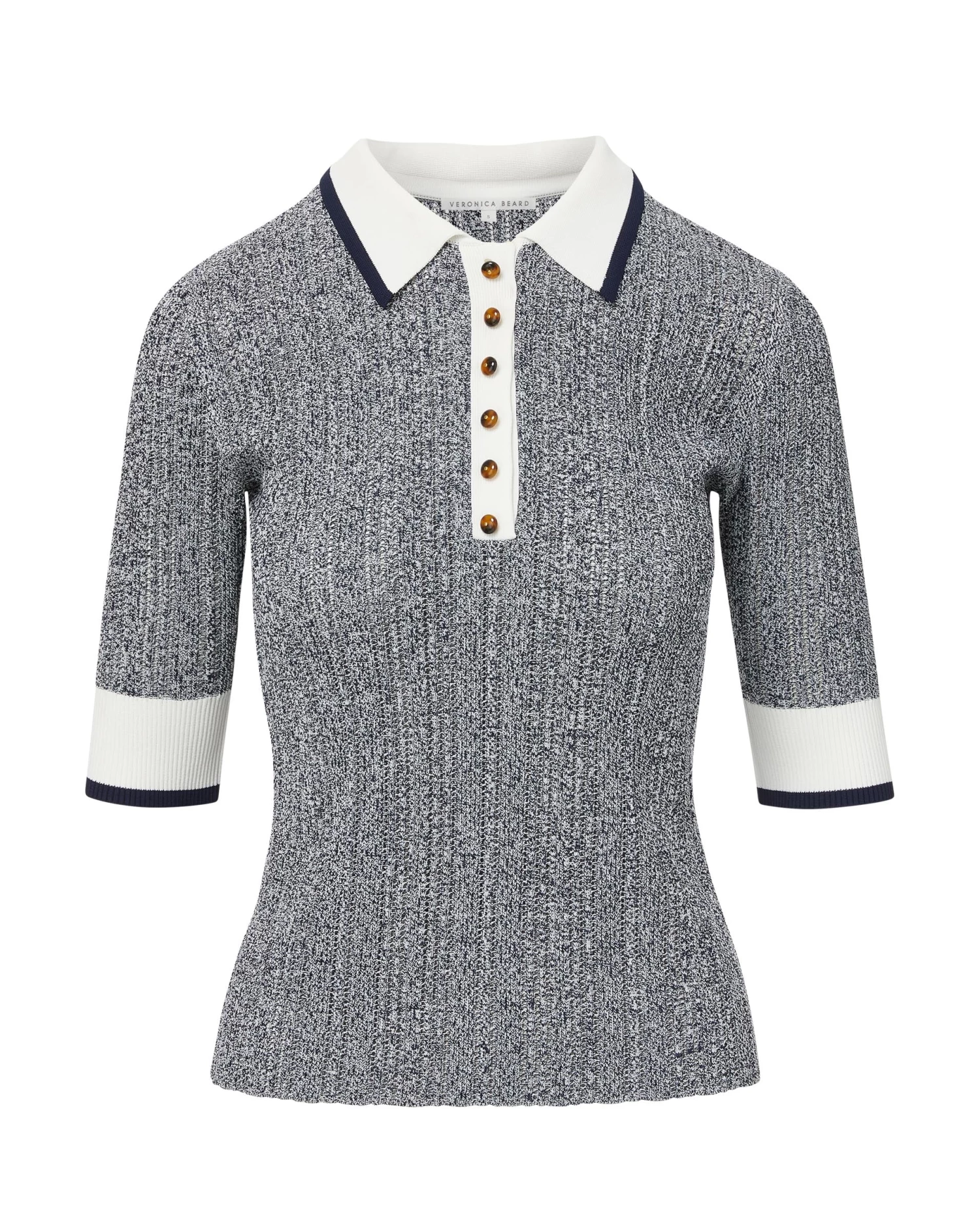 Veronica Beard Soza Polo Top 11 Veronica Beard Soza Polo Top - Image 11