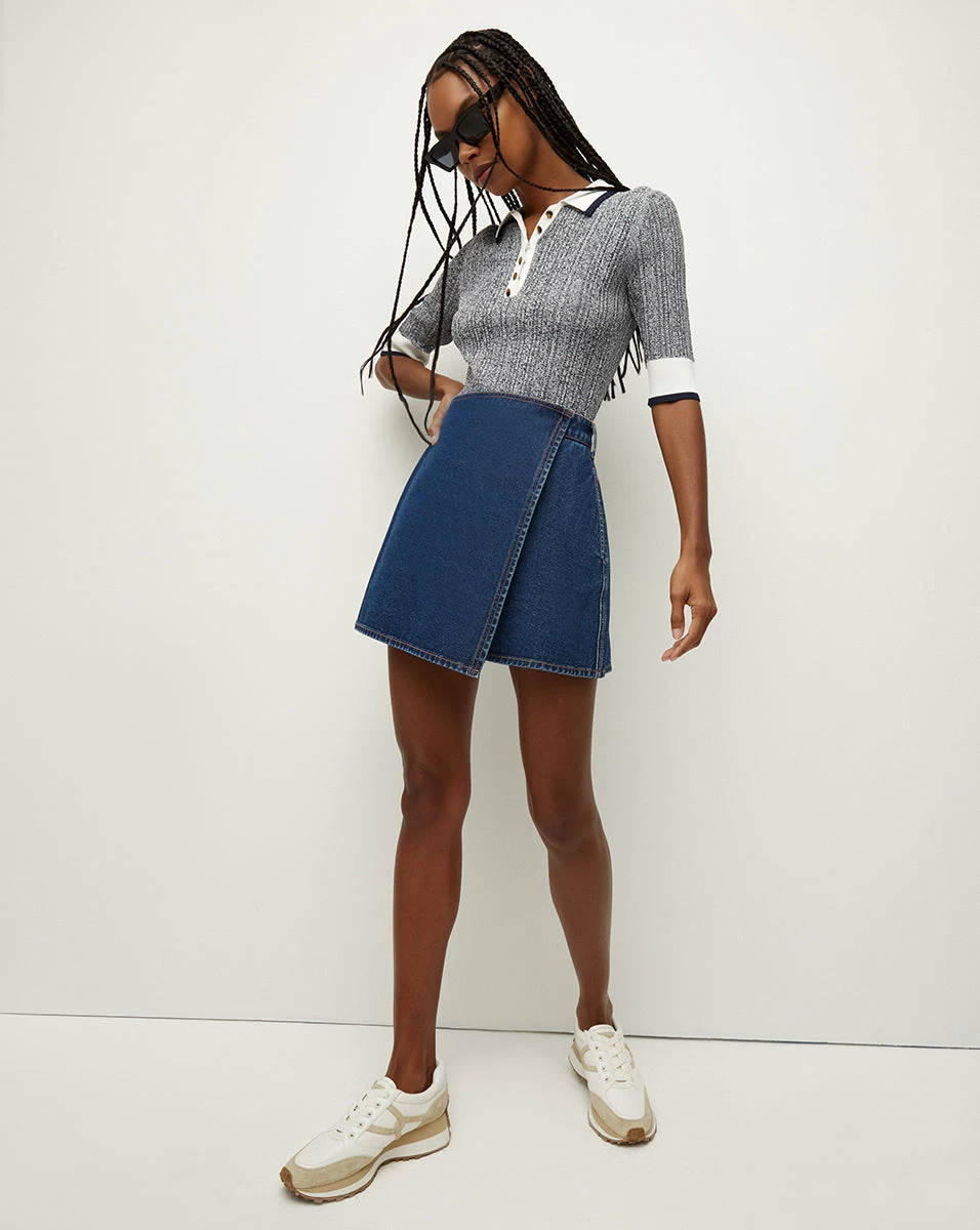 Veronica Beard Soza Polo Top 7 Veronica Beard Soza Polo Top - Image 7