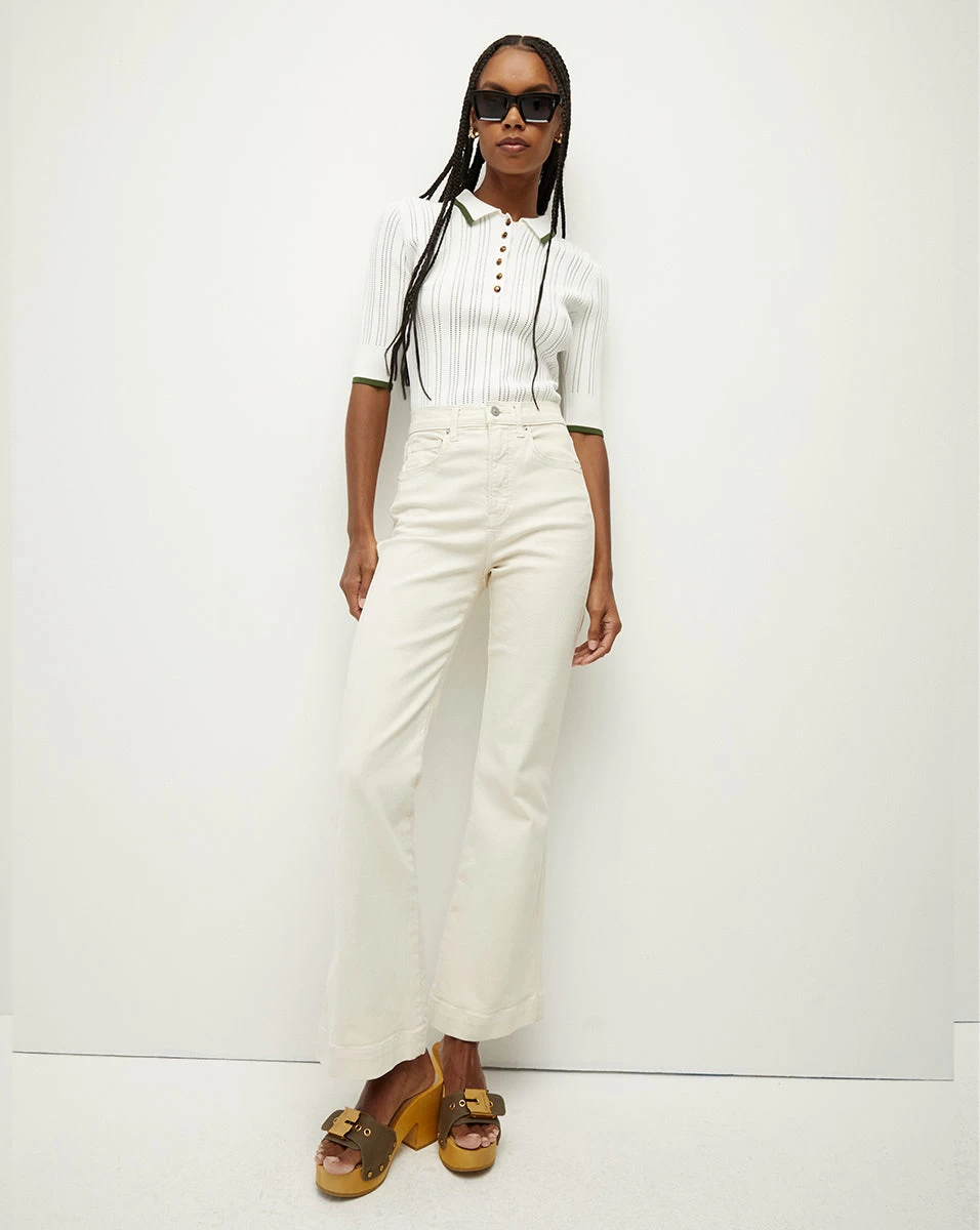 Veronica Beard Soza Polo Top 2 Veronica Beard Soza Polo Top - Image 2