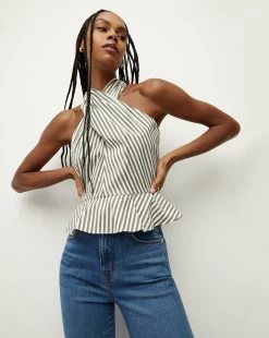 Veronica Beard 9 Veronica Beard Drey Striped Top