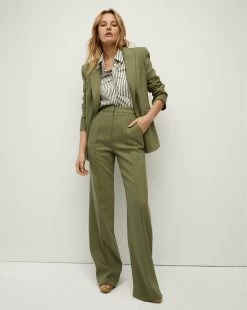 Veronica Beard Noda Linen Pant -Veronica Beard 2306SU2160329 BRIGHTARMY PRODUCT 04