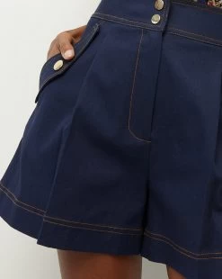 Veronica Beard Keita High-Rise Short 14 Veronica Beard Keita High-Rise Short -Veronica Beard 2306SU5360331 MARINE PRODUCT 03