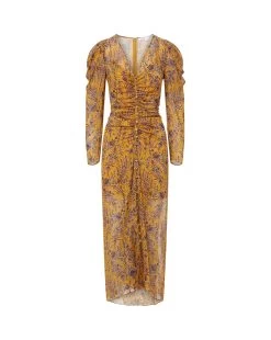 Veronica Beard Ferrara Dress -Veronica Beard 2307GGT0620782 SAFFRON MULTI 0976dc05 7ea1 4df4 bc91 8abed9c05b92