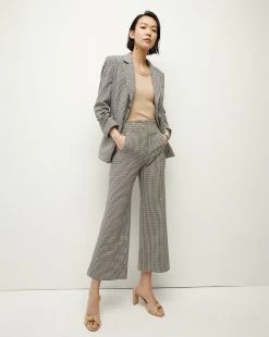 Veronica Beard Dova Houndstooth Pant -Veronica Beard 2307HT206449 PRODUCT 03