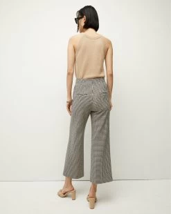 Veronica Beard Dova Houndstooth Pant -Veronica Beard 2307HT206449 PRODUCT 04