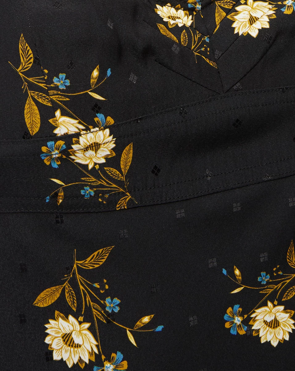 Veronica Beard Shara Floral Stretch-Silk Dress 3 Veronica Beard Shara Floral Stretch-Silk Dress - Image 3