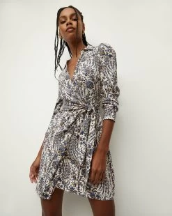 Veronica Beard Lavella Floral Wrap Dress