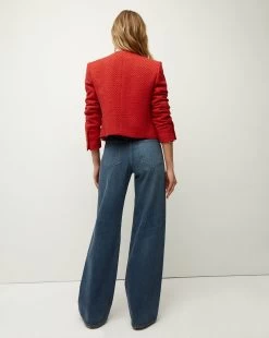 Veronica Beard Bentley Tweed Jacket -Veronica Beard 2307TW4110474 NANTUCKETRED PRODUCT 04