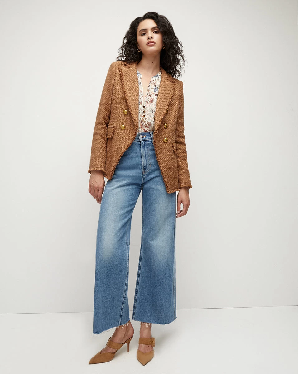 Veronica Beard Miller Tweed Dickey Jacket 2 Veronica Beard Miller Tweed Dickey Jacket - Image 2