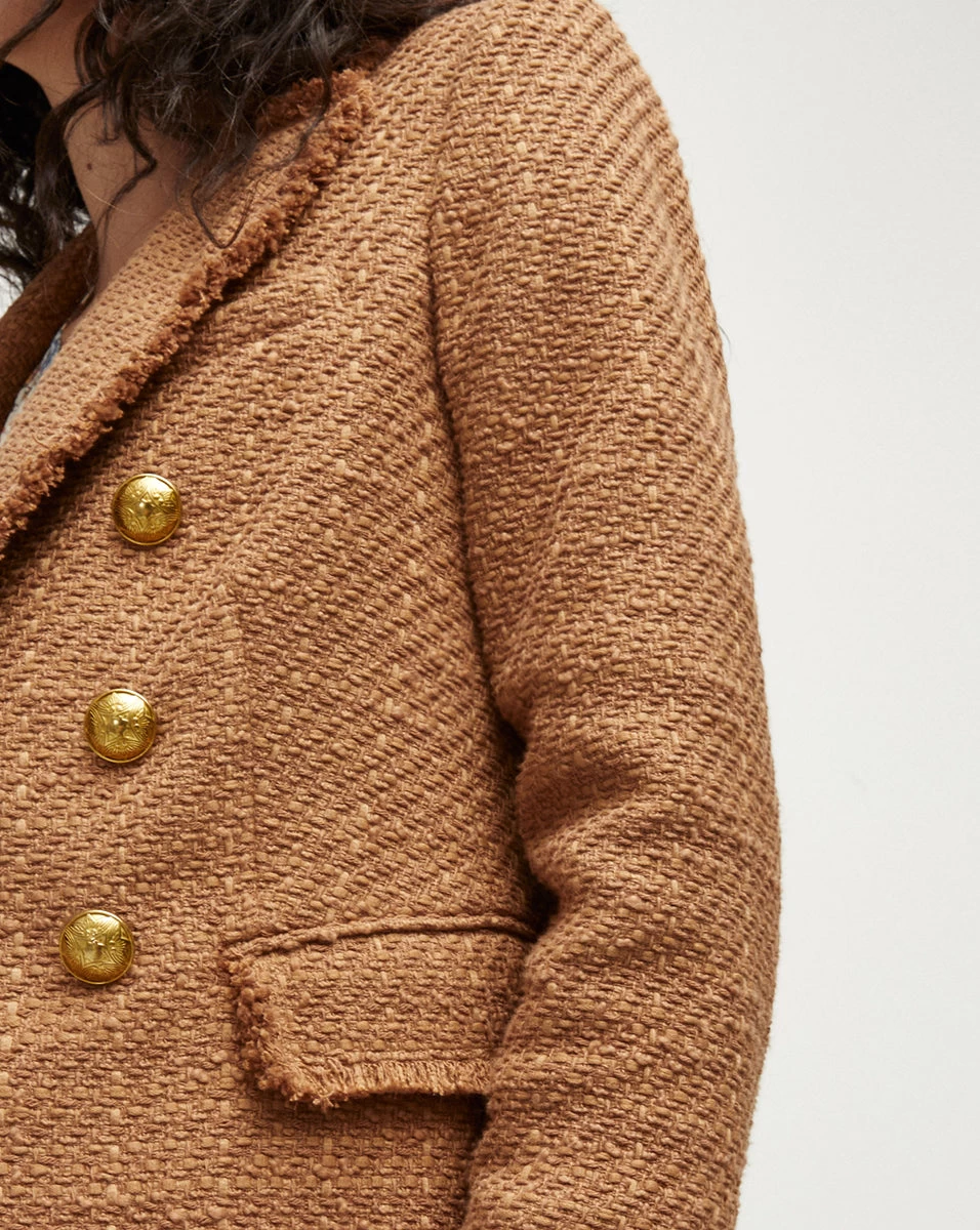 Veronica Beard Miller Tweed Dickey Jacket 3 Veronica Beard Miller Tweed Dickey Jacket - Image 3