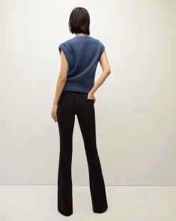 Veronica Beard Arida Knit Vest -Veronica Beard 2308KA1590229 BLUE PRODUCT 04