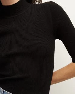 Veronica Beard Pernia Knit Pullover 13 Veronica Beard Pernia Knit Pullover -Veronica Beard 2308KS1290259 BLK PRODUCT 03