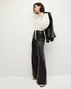 Veronica Beard Rennert Vegan Leather Pant