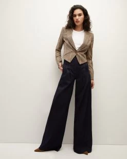 Veronica Beard Rennert Denim Pant -Veronica Beard 2308NV2660361 DARKOXFORD PRODUCT 05
