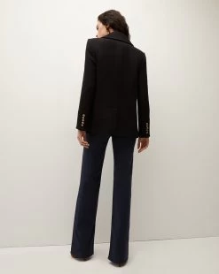 Veronica Beard Amira Wool-Blend Dickey Coat -Veronica Beard 2308OW02470261 BLK PRODUCT 05