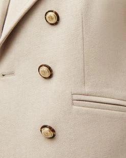 Veronica Beard Amira Wool-Blend Dickey Coat -Veronica Beard 2308OW02470261 HEATHERBIRCH PRODUCT 03