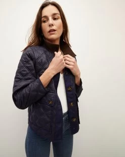 Veronica Beard Fenton Quilted Reversible Jacket