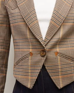 Veronica Beard Donelson Plaid Jacket -Veronica Beard 2308PL5410517 MULTI PRODUCT 03