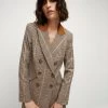 Veronica Beard Elvana Plaid Dickey Jacket