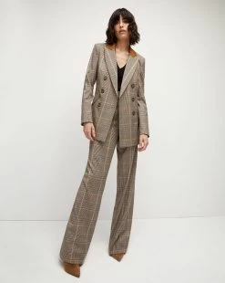 Veronica Beard Tonelli Plaid Pant -Veronica Beard 2308PL546291 MULTI PRODUCT 04
