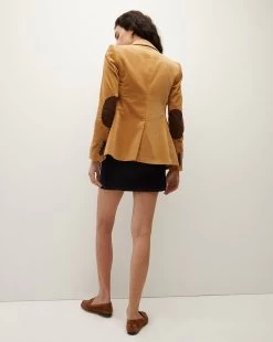 Veronica Beard Miller Corduroy Dickey Jacket -Veronica Beard 2308SU401492 KHAKI PRODUCT 05 07382d2b 177d 4ef0 9420 37e49306638c